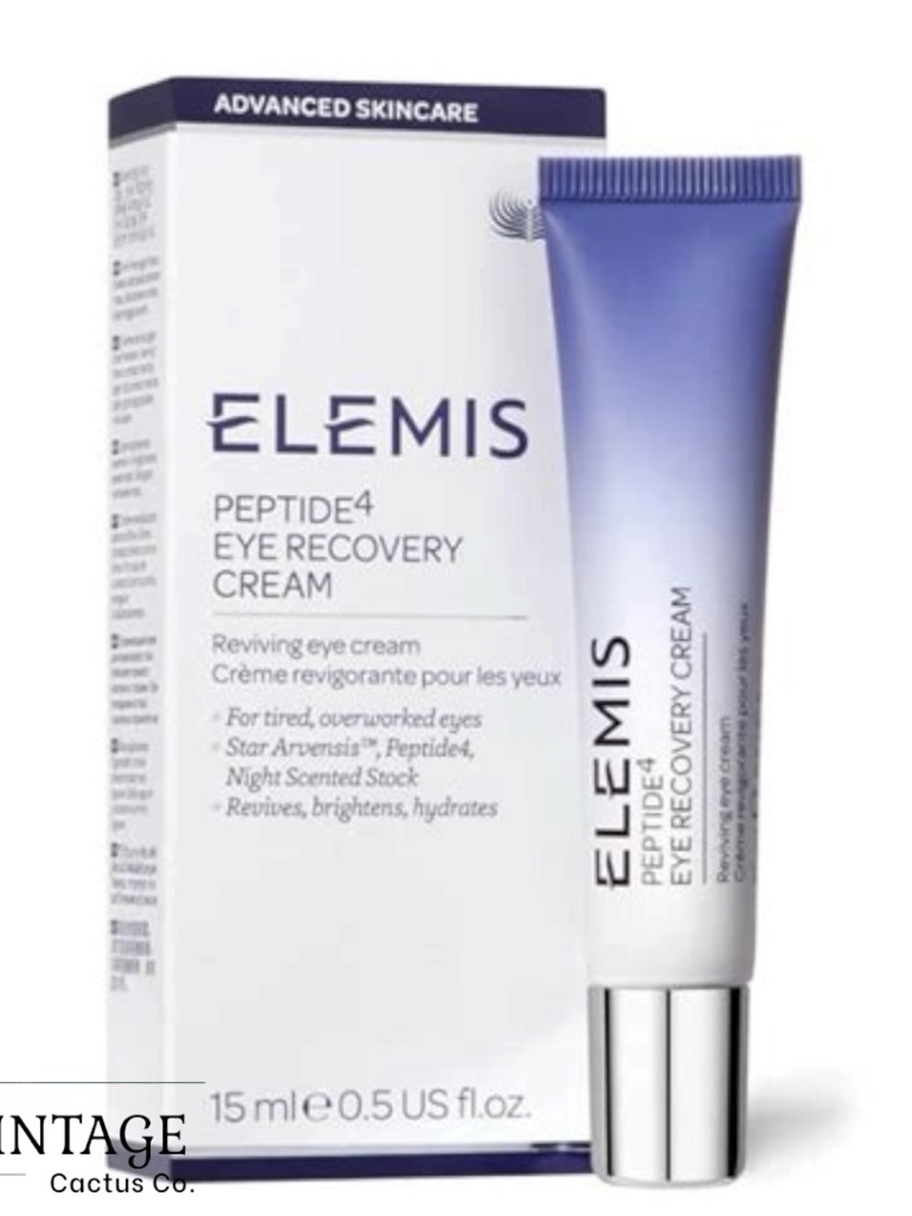NIB! ELEMIS Peptide4 Eye Recovery Cream ~ Reviving Eye Cream